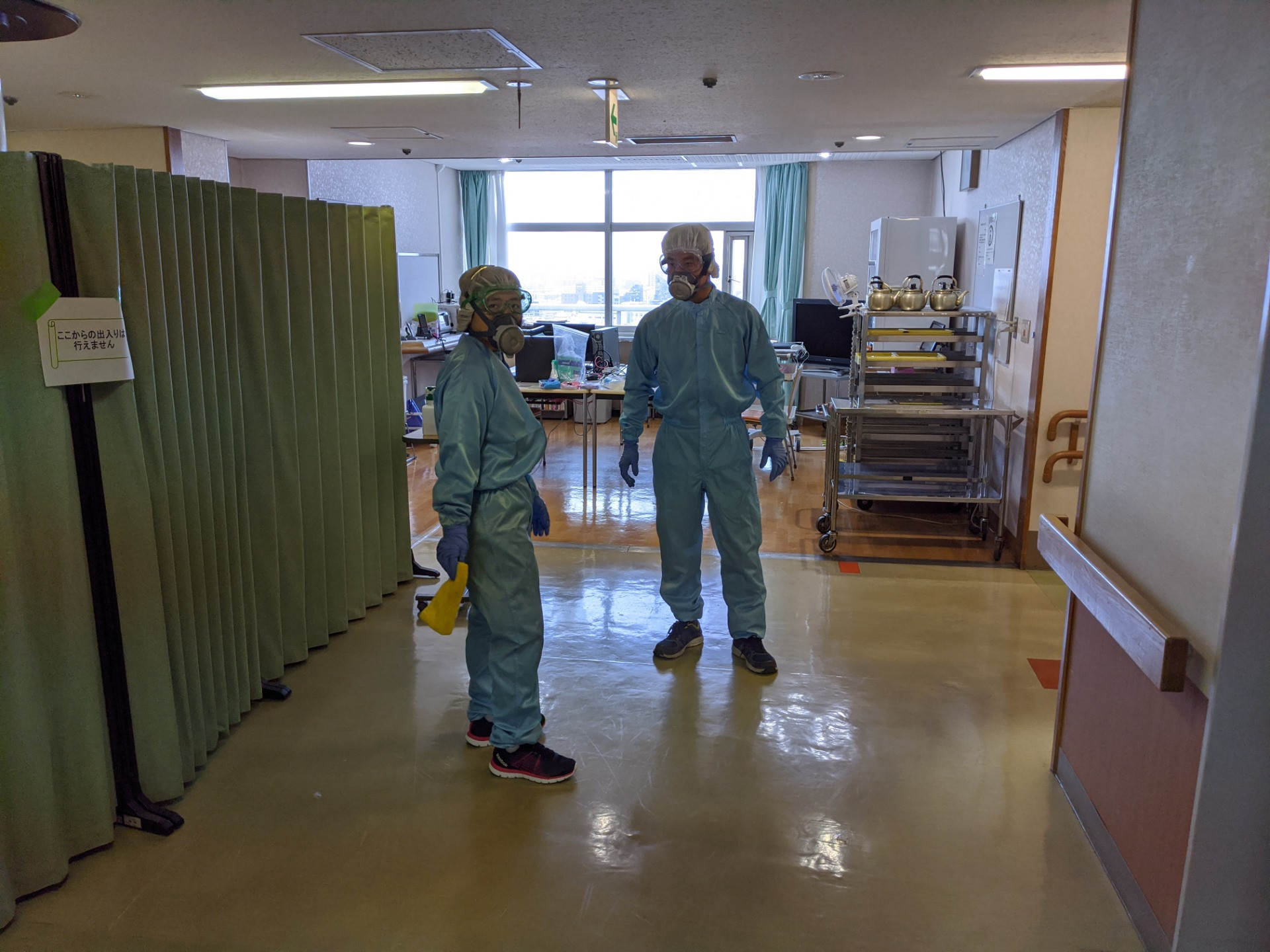 現在、埼玉県・茨城県・神奈川県・東京都・群馬県にて、複数の病院の消毒・清掃作業を承っております。